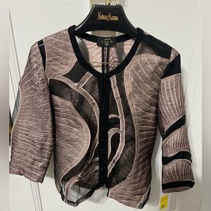 NEW PINK SHEER DESIGN JACKET